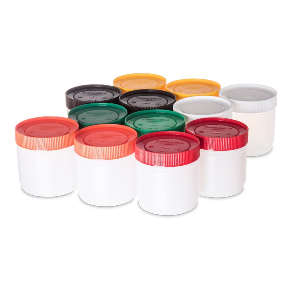 Carlisle&reg; Store 'n Pour&reg; 16 Oz. Green Backup Container