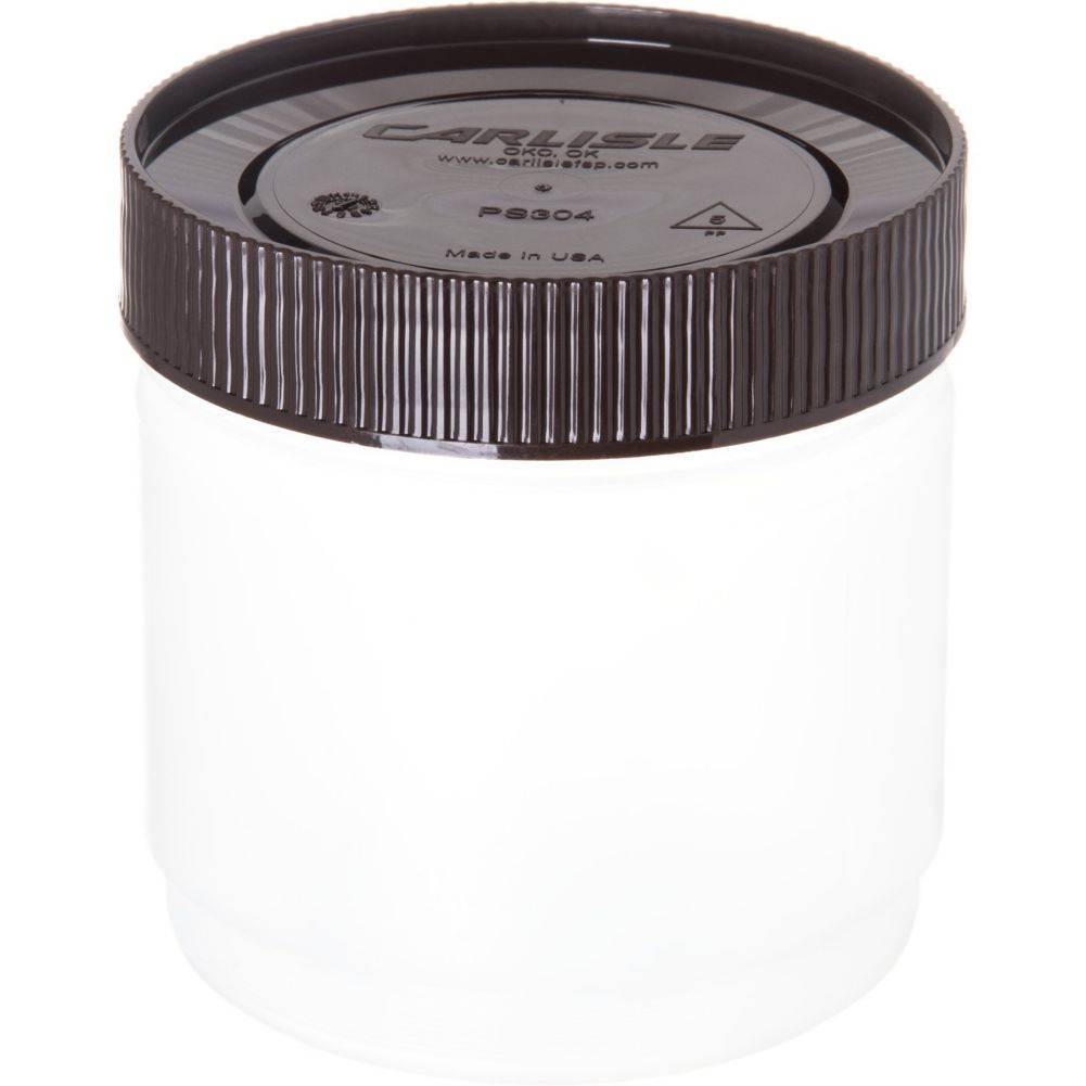 Carlisle&reg; Store 'n Pour&reg; 16 Oz. Green Backup Container