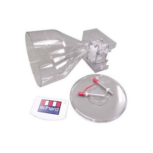 Edhard 6 Qt Clear Double Spout Donut Filler Unit