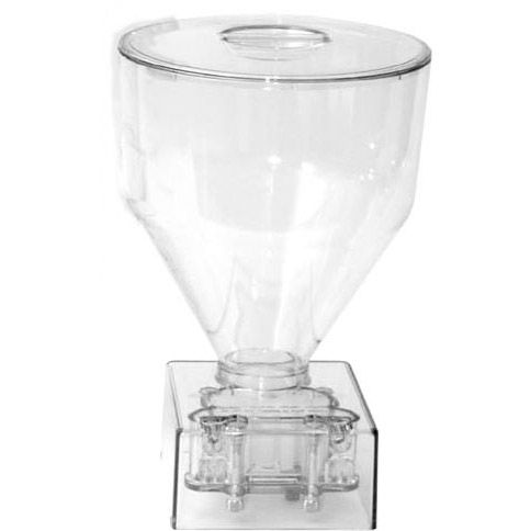 Edhard 6 Qt Clear Double Spout Donut Filler Unit