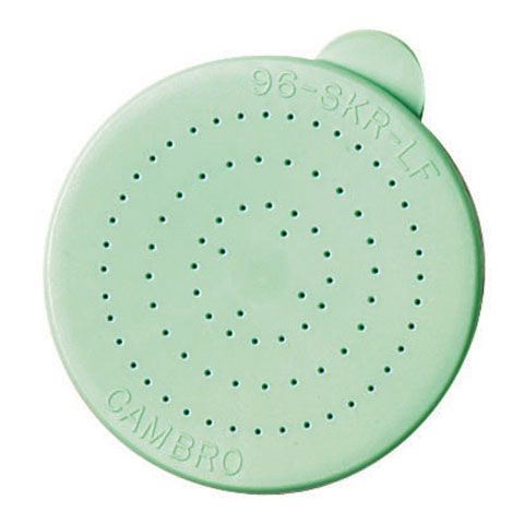 Cambro Green Fine Grain Products Lid for Camwear&reg; Shakers