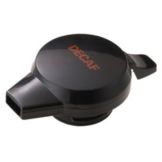 Service Ideas New Generation&reg; Black Take A-Part Decaf Lid