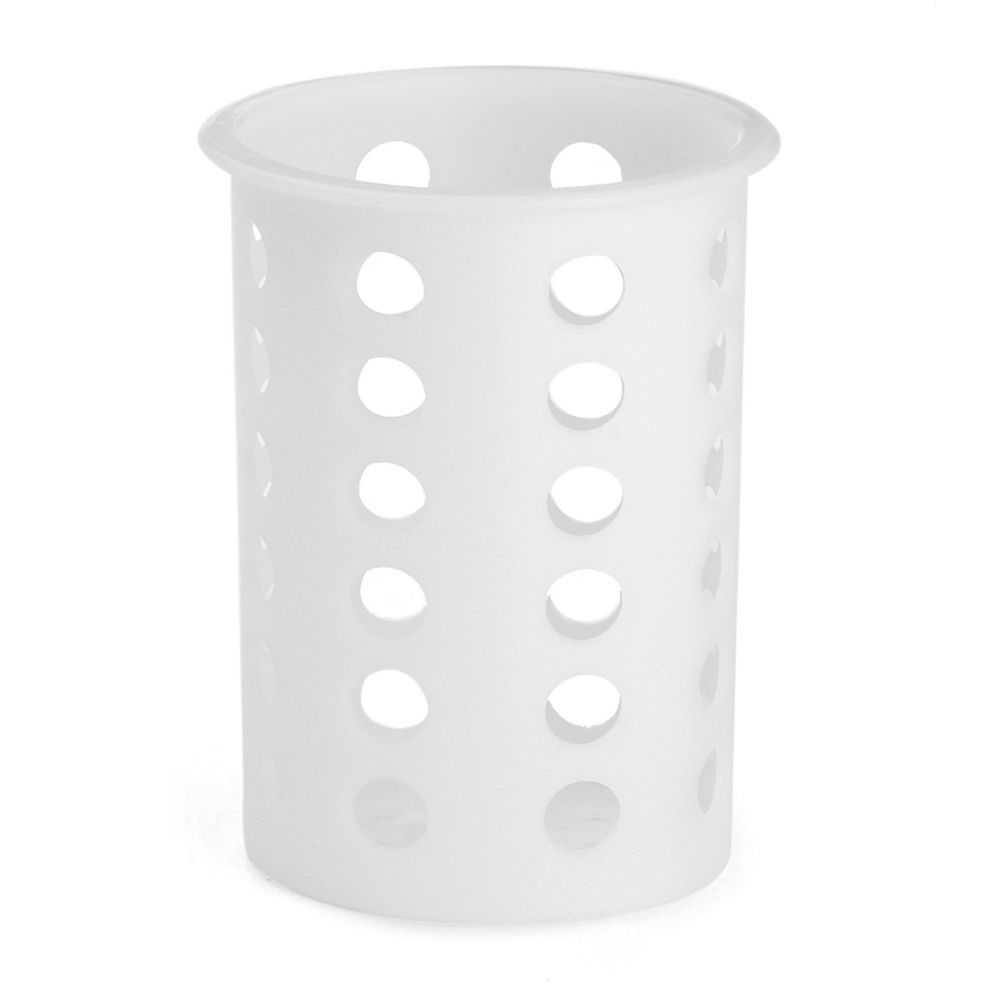 Tablecraft White Nylon Flatware Cylinder