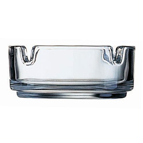 Cardinal Arcoroc Clear 3" Stacking Ashtray