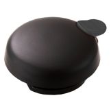 Service Ideas Black Push Button Lid