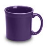 Homer Laughlin China Fiesta&reg; Plum 12 oz Java Mug