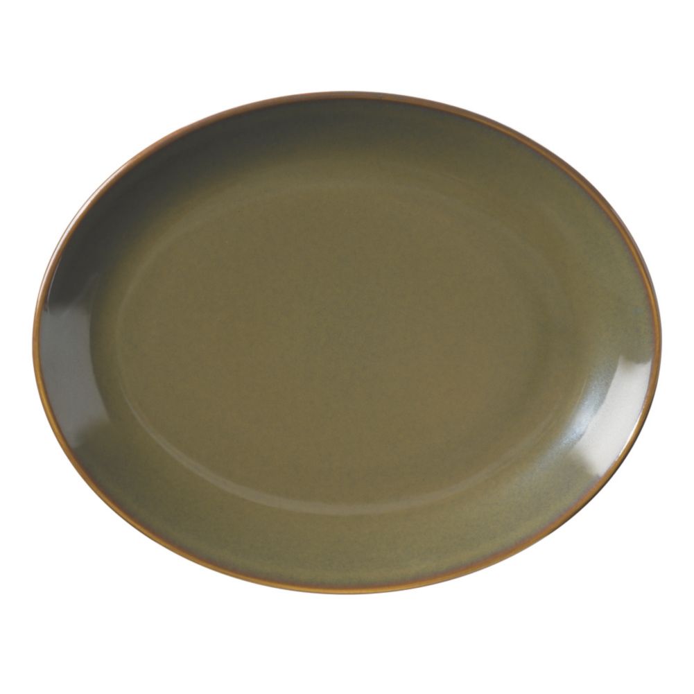 Homer Laughlin China Pesto&trade; Empire 13-1/8" Coupe Platter