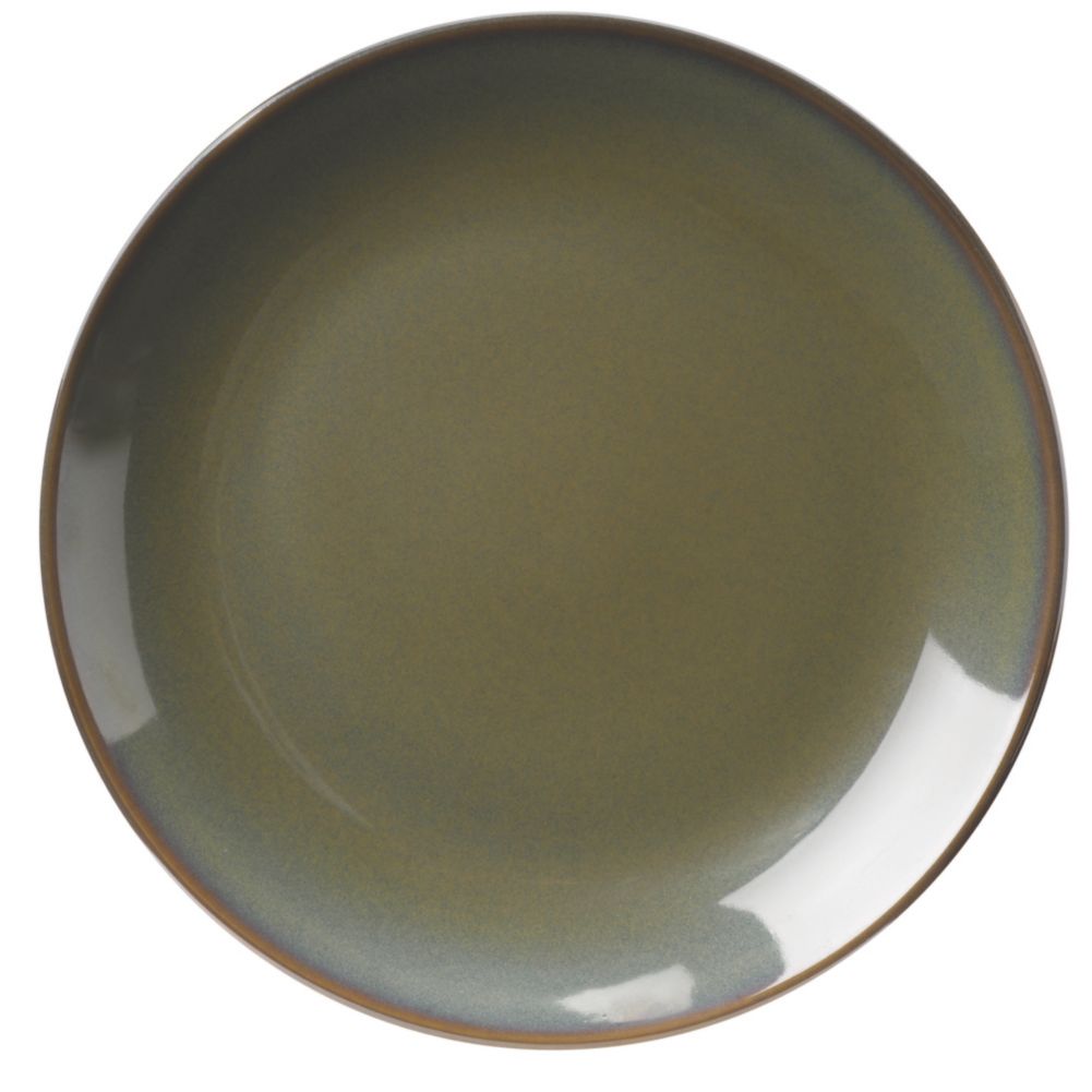 Homer Laughlin China Pesto&trade; Empire 8-1/4" Coupe Plate