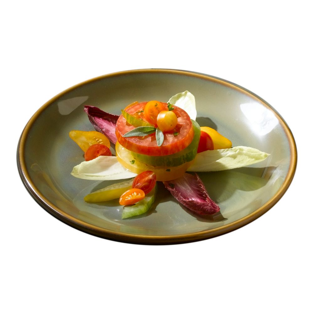 Homer Laughlin China Pesto&trade; Empire 10-3/8" Coupe Plate