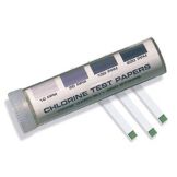 Chlorine Test Strip Kit, 200 Strips/Kit