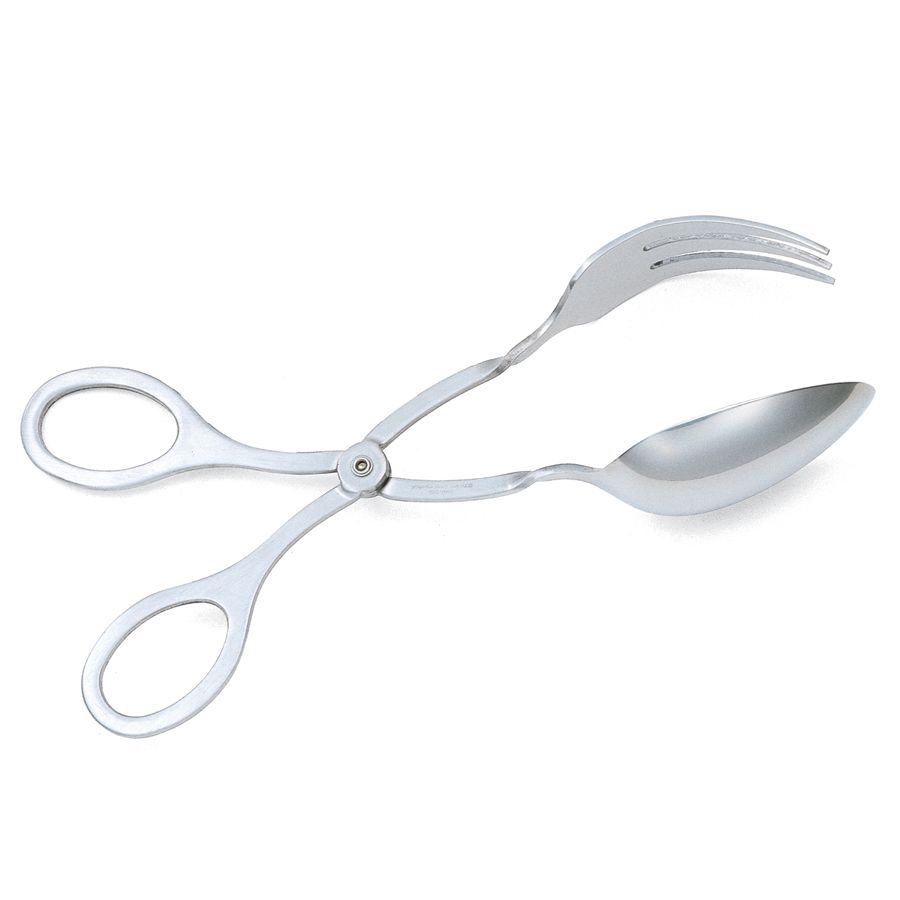 Walco Venus&trade; Stainless Steel Salad Tongs, 10"