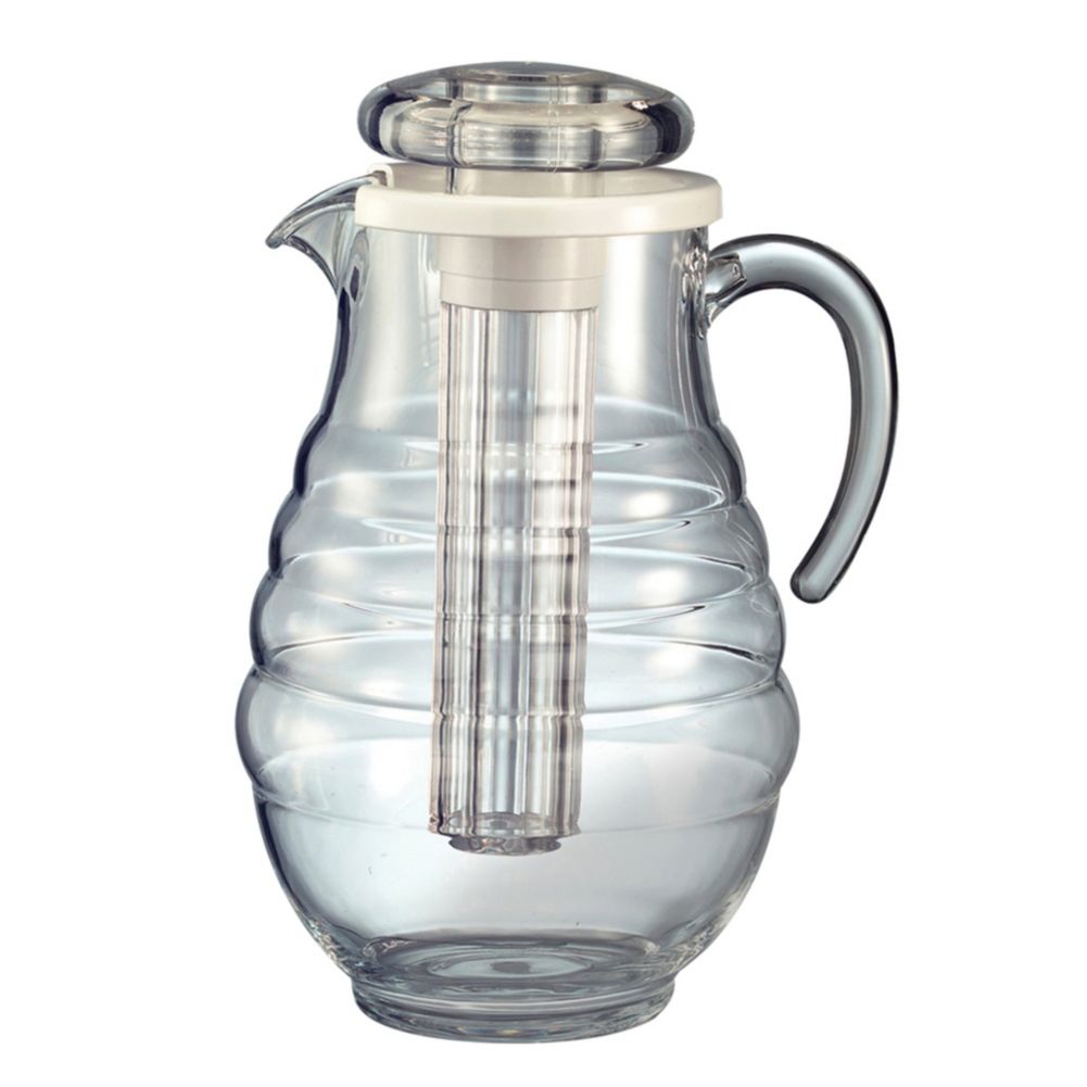 Service Ideas Acrylic 3.3 liter Ice Tube Pitcher