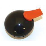 Service Ideas Classy&trade; Replacement Black Decaf Lid
