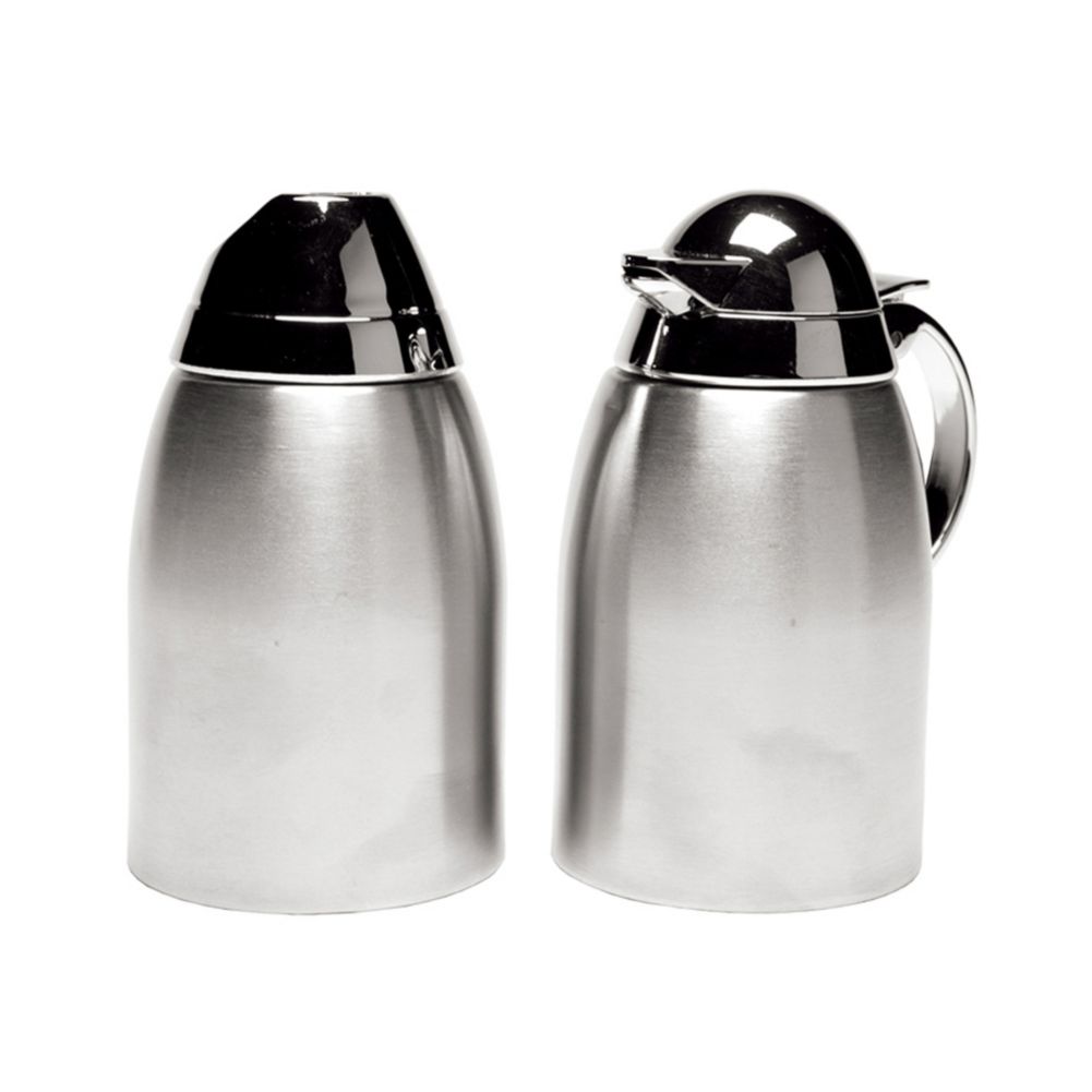 Service Ideas Brushed S/S 8.5 oz Sugar / Creamer Set