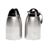 Service Ideas Brushed S/S 8.5 oz Sugar / Creamer Set