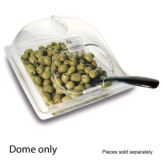 Delfin 12" x 10" Clear End Cut Hinged Dome