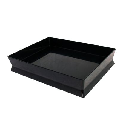 Reversilble Basket,Black, 12 x 14 x 3
