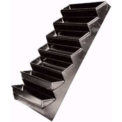 Step Display Tray, Black, Asparagus