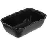 Carlisle Tulip Deli Crock, Black, 5 lb