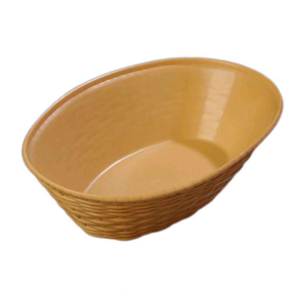 WeaveWare Oval Basket, Straw, 1.1 Qt