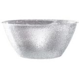 Cal-Mil&reg; Pebbled 20 Qt. Clear 18" Deep Bowl