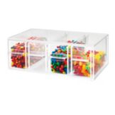 Cal-Mil&reg; 4 Drawer Topping Dispenser