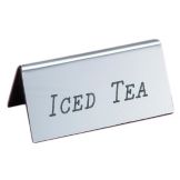 Cal-Mil&reg; Iced Tea Silver Beverage Tent