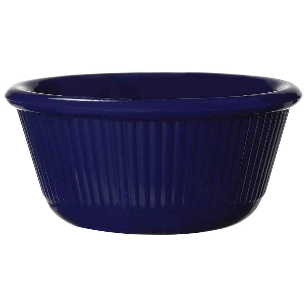 G.E.T. Cobalt Blue Melamine 3 Oz Fluted Ramekin