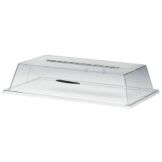 Cal-Mil&reg; 12&qout; x 20"  Long Center Hinge Dome Cover
