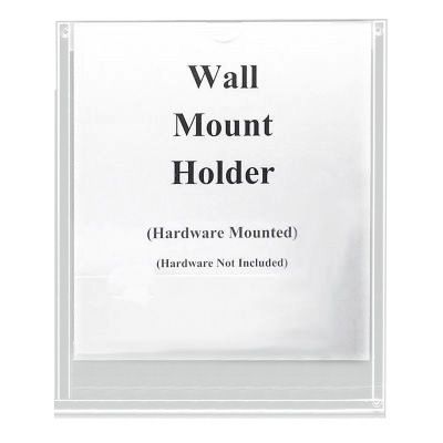 Cal-Mil&reg; 8" x 11" Wall Mount Brochure Holder