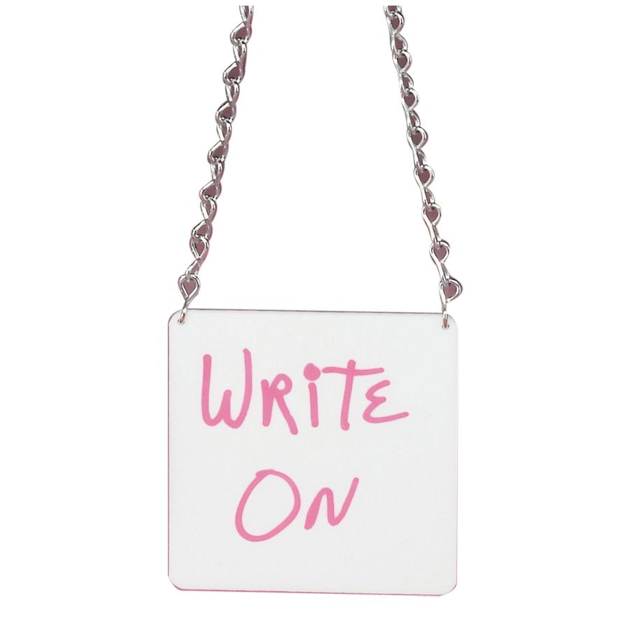 Cal-Mil&reg; 4" x 4" Blank Chain for Coffee Urns