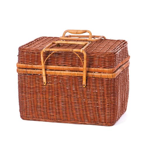 Willow Specialties 16" x 12" Fern Picnic Basket With Handles