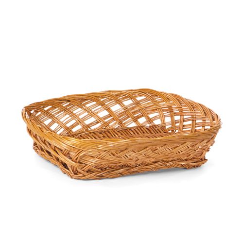 Willow Specialties 10-1/2" x 8" Brown Willow Basket