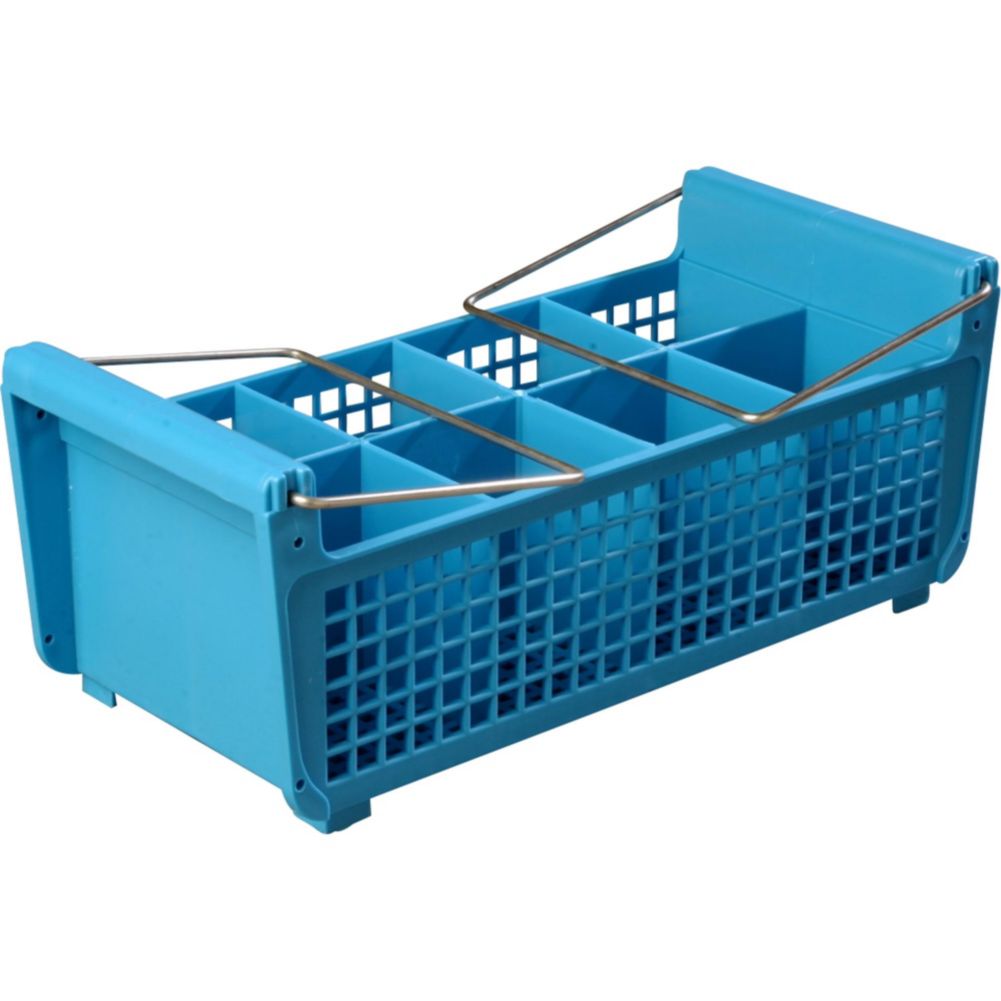 Carlisle&reg; OptiClean&trade; Flatware Basket with Handles