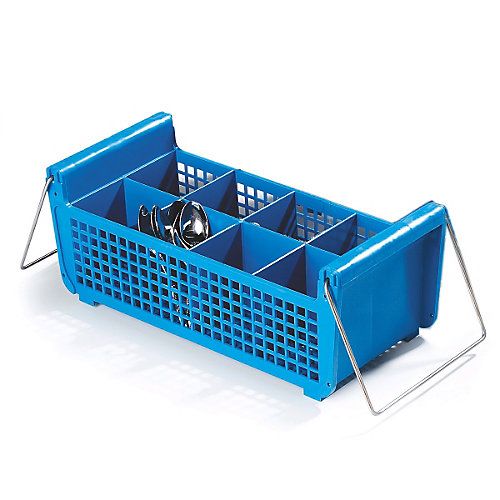 Carlisle&reg; OptiClean&trade; Flatware Basket with Handles