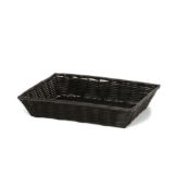 Willow Specialties 16" x 11" Black Rectangular Basket