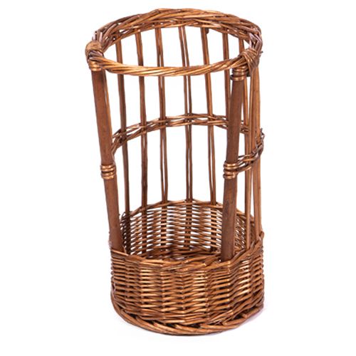 Willow Specialties 10-1/2" Round Willow Display Basket