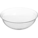 Carlisle&reg; Clear, 10 Qt Pebbled Acrylic Bowl