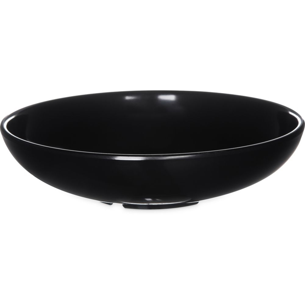 Carlisle Salad Bowl, Black, 10"