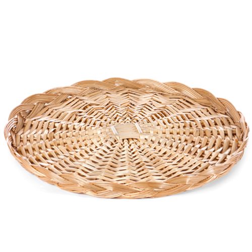 Willow Specialties 16" Round Willow Tray Basket