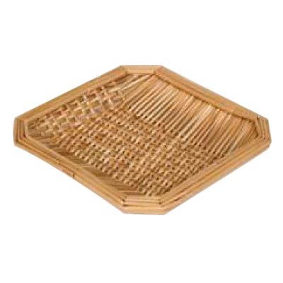 Willow Specialties 8" Square Wheat Straw Basket
