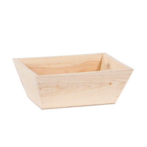 Willow Specialties 9-1/4" x 6" Rectangular Wood Tray