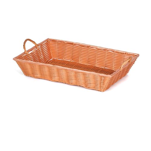 Willow Specialties 18" x 12" Poly-Line Basket With Handles