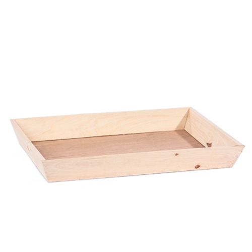 Willow Specialties 17-1/4" x 11" x 2" Wood Tray