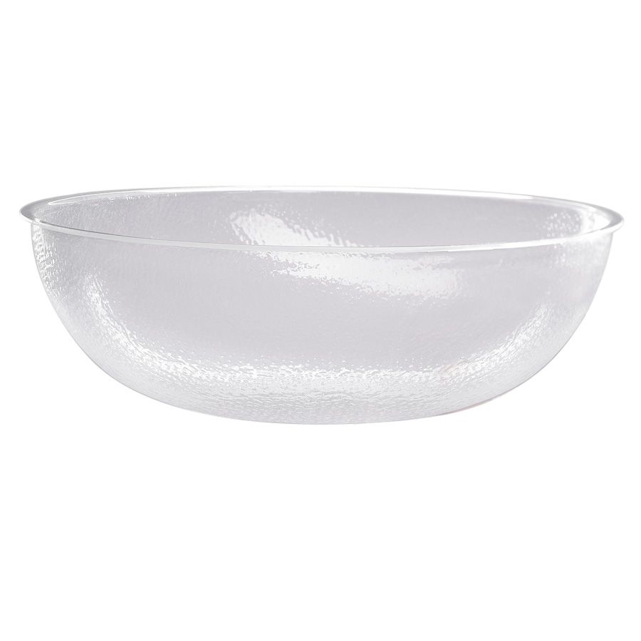Cal-Mil&reg; 12" Clear Acrylic Pebble Bowl