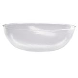 Cal-Mil&reg; 12" Clear Acrylic Pebble Bowl