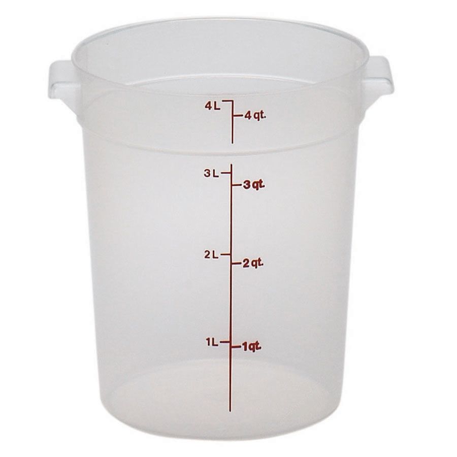 Cambro Translucent Round 4 Qt Container