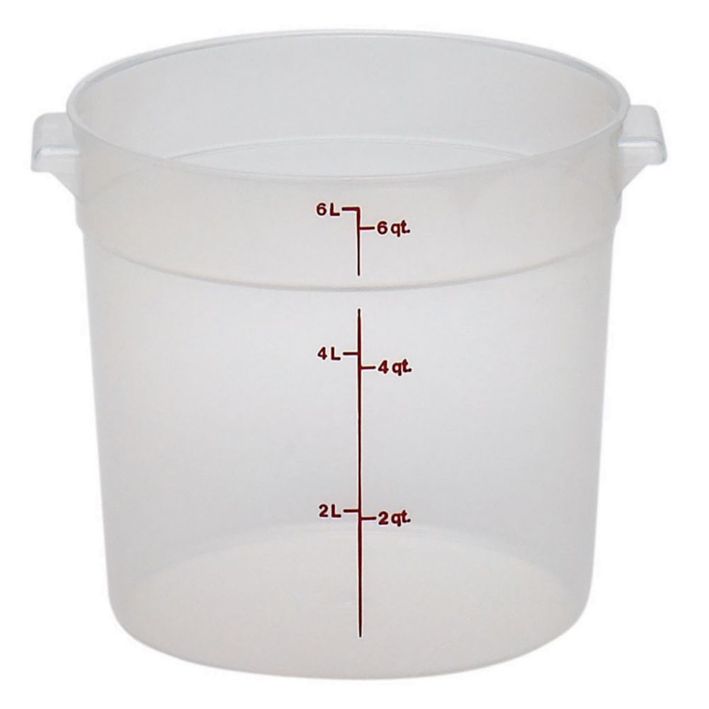 Cambro Translucent Round 6 Qt Container