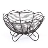 Willow Specialties 12" Round Wire Footed Bowl