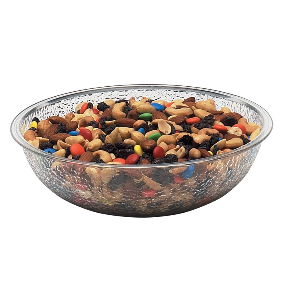 Cambro Camwear&reg; Round Bowl, Pebbled, 1.8 Qt